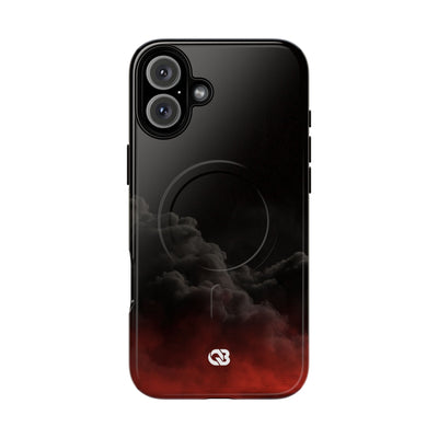 Crimson Fog Void · Tough 2.0 Magnetic Phone Case for iPhone · Black