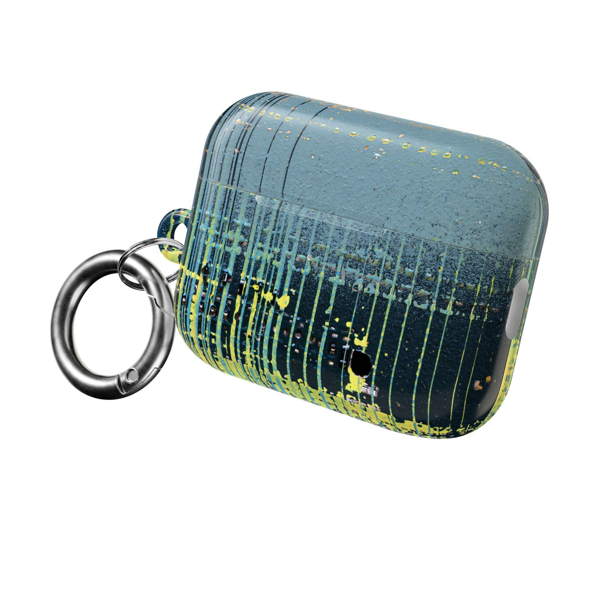 Acid Raster Circuit · Hard Case for AirPods & AirPods Pro · Teal