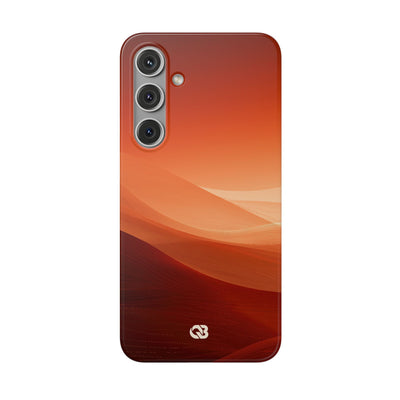 Amber Dune Horizon · Lite Phone Case for Samsung · Orange