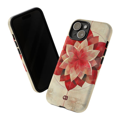 Crimson Petal Peak · Tough Phone Case for iPhone