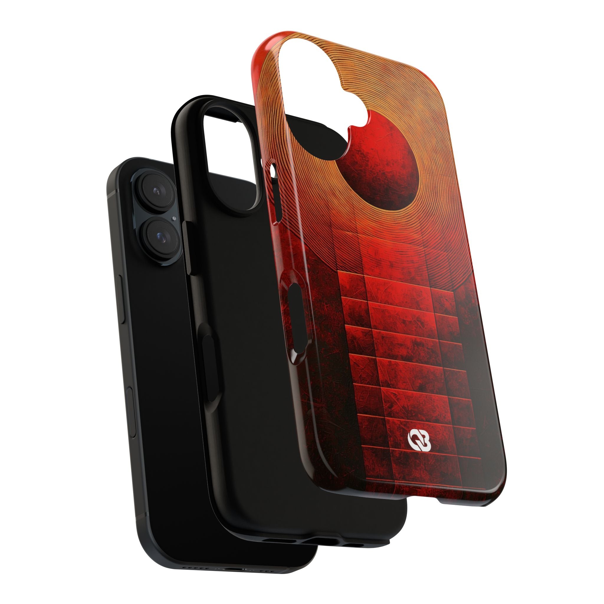 Crimson Solar Halo · Custodia Tough per iPhone