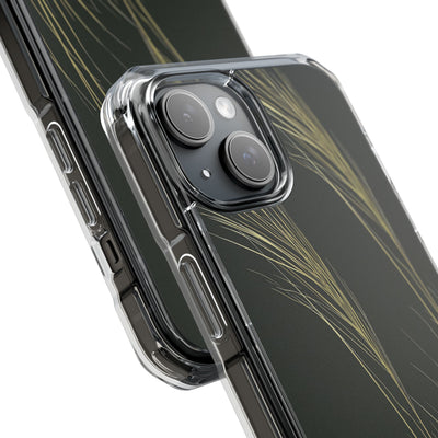 Green Impact MagSafe Phone Case for iPhone - Midnight Gilded Grass