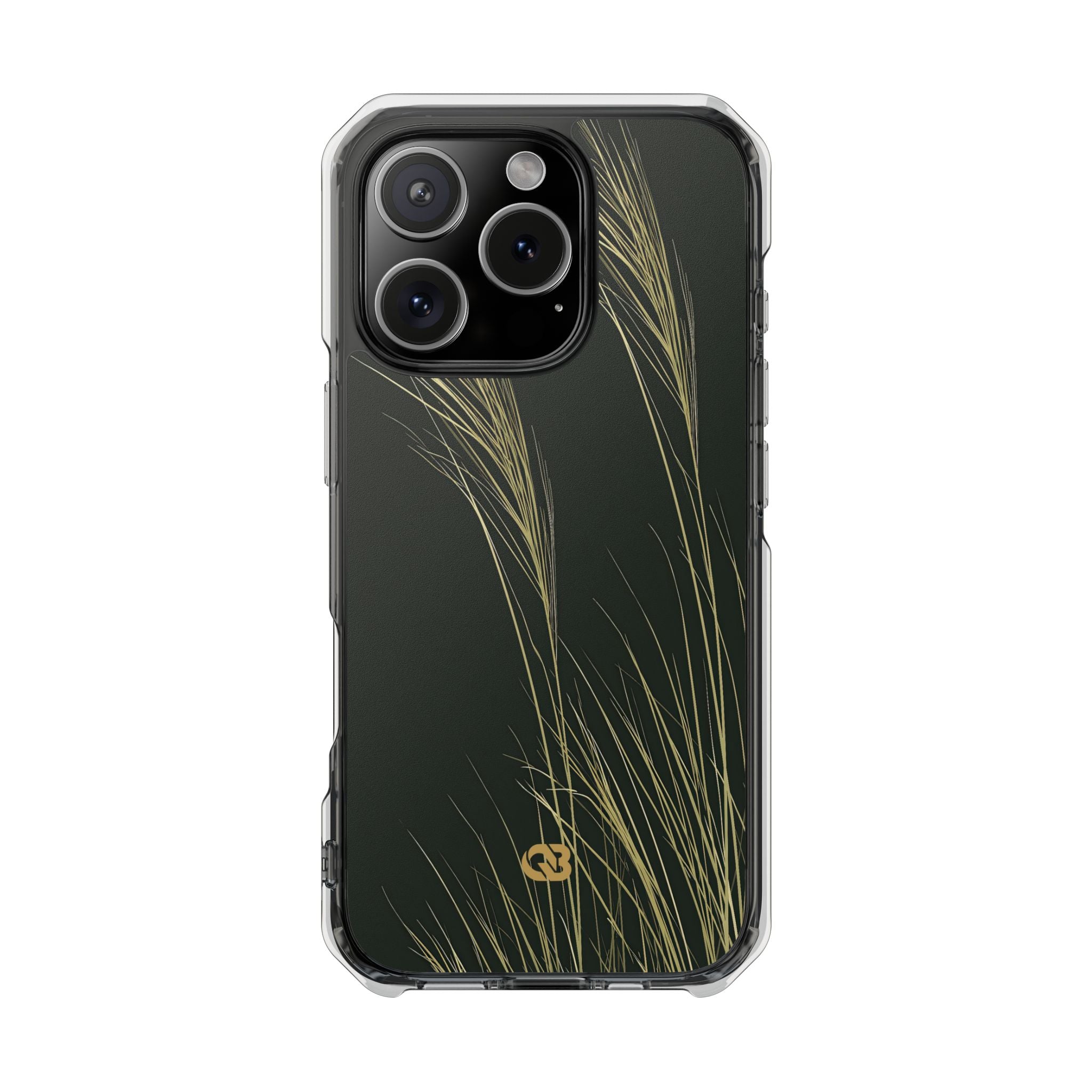 Green Impact MagSafe Phone Case for iPhone - Midnight Gilded Grass