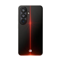 Red Lite Phone Case for Samsung - Crimson Flare Vector
