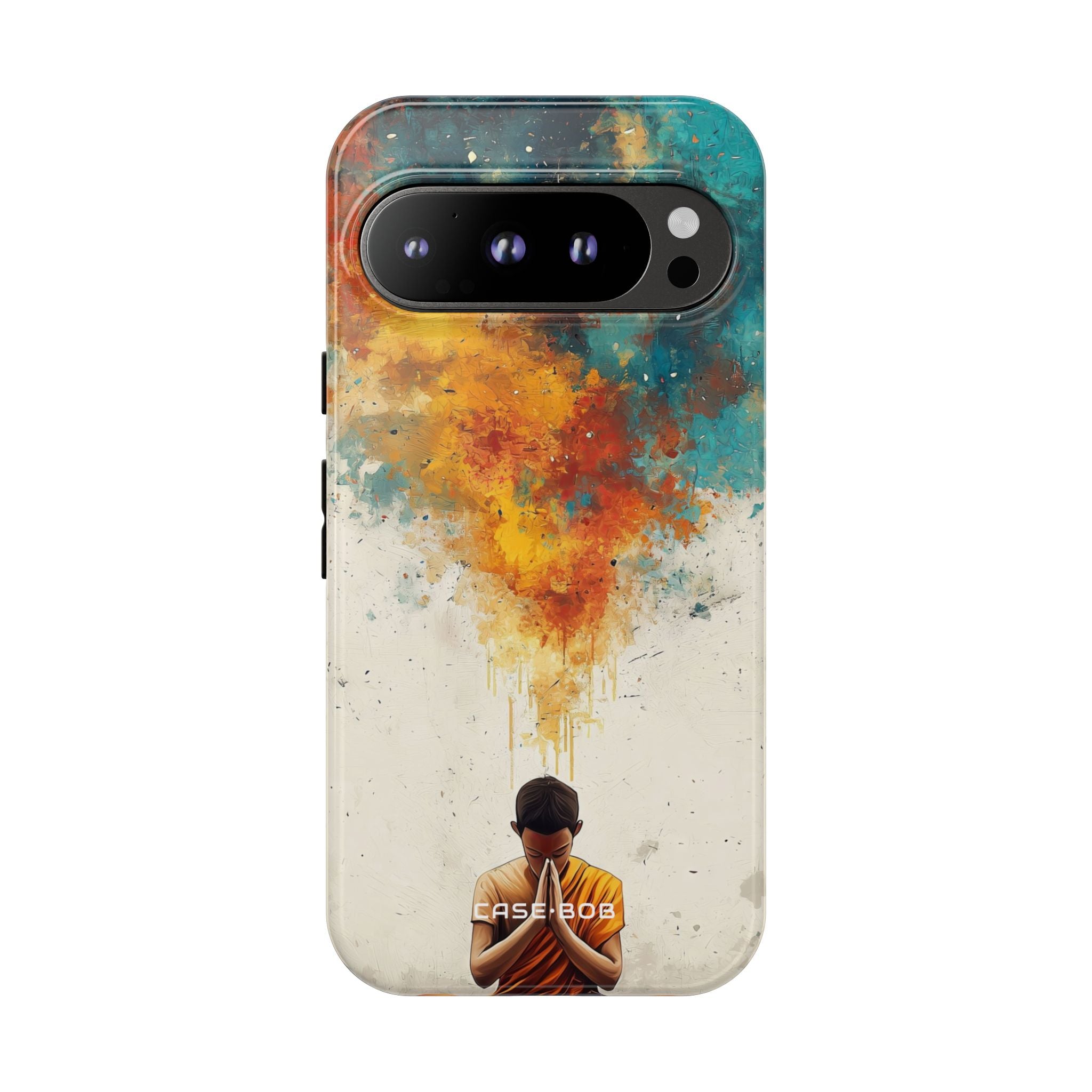Meditativer Glow Google Pixel 9 Pro Case - Tough