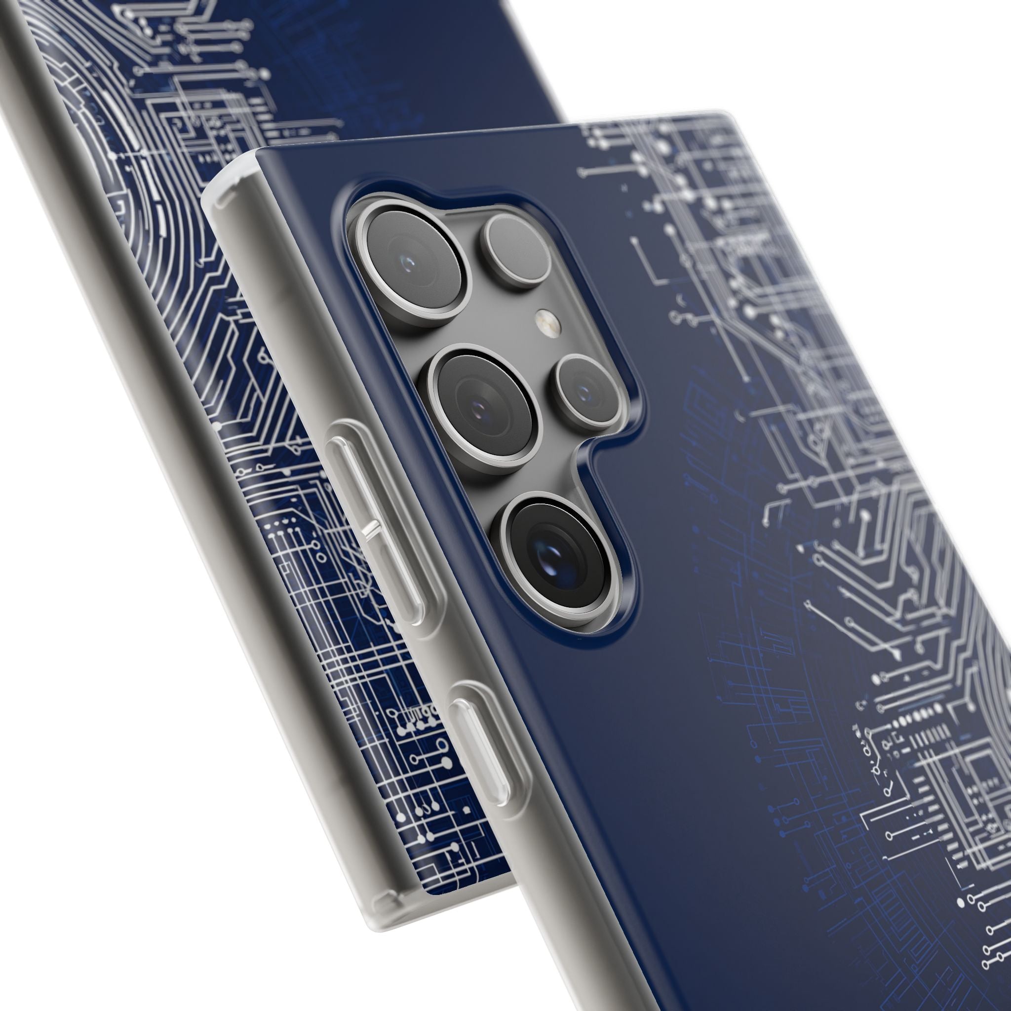 Blue Lite Phone Case for Samsung - Cobalt Circuit Logic