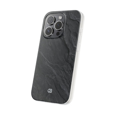 Black Lite Phone Case for iPhone - Midnight Slate Ridge