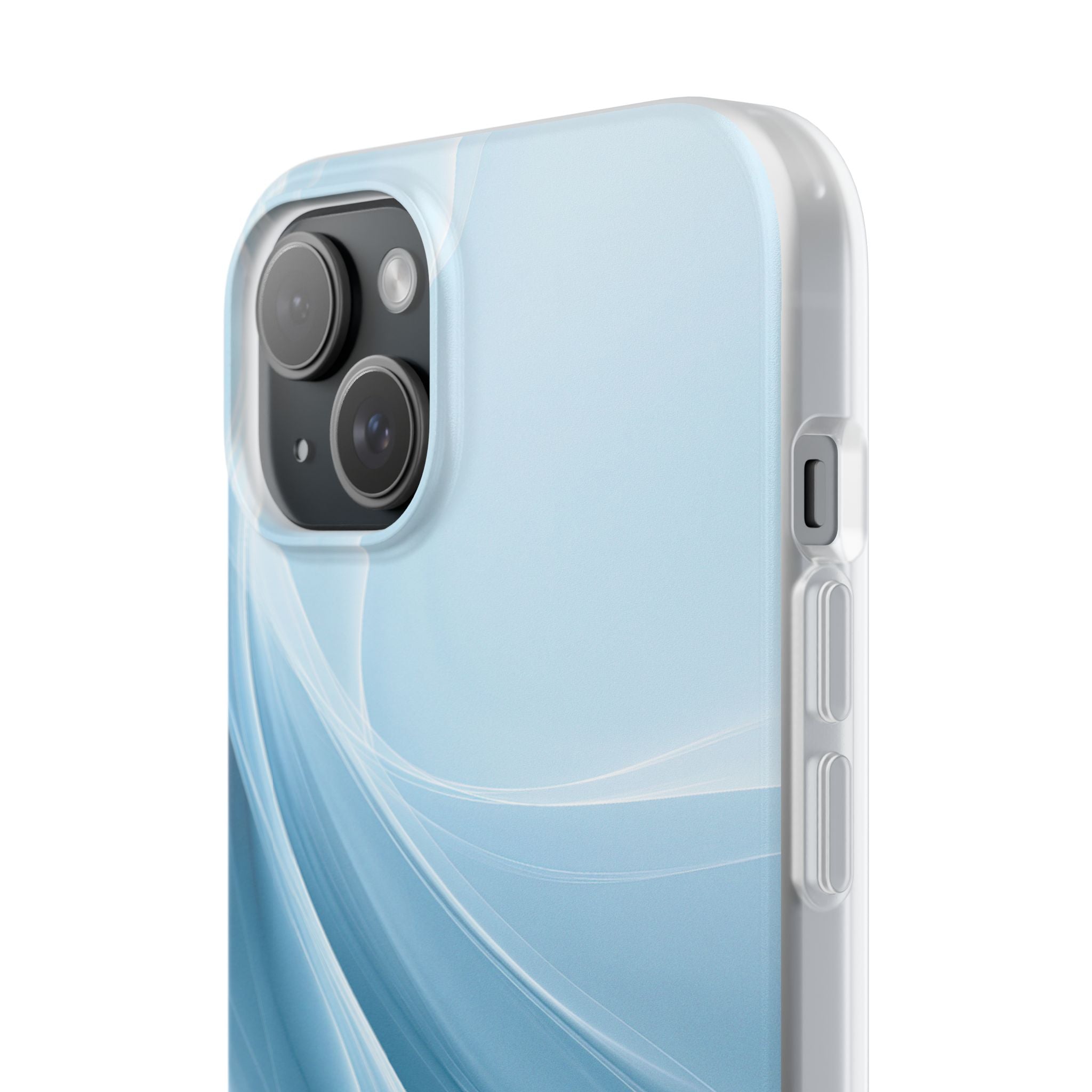 Blue Lite Phone Case for iPhone - Arctic Silk Drift