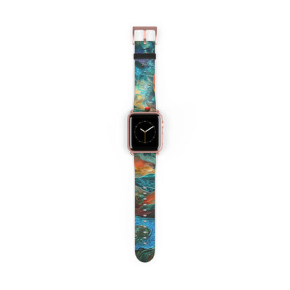Solar Orbit Orange - Watch Band