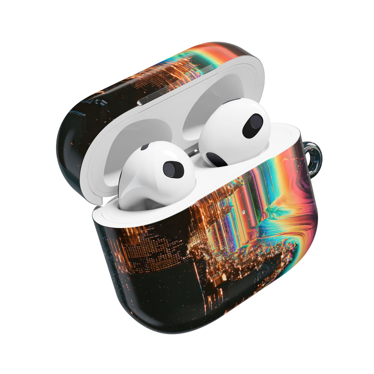 Prismatic Circuit · Hard Case for AirPods & AirPods Pro · Black