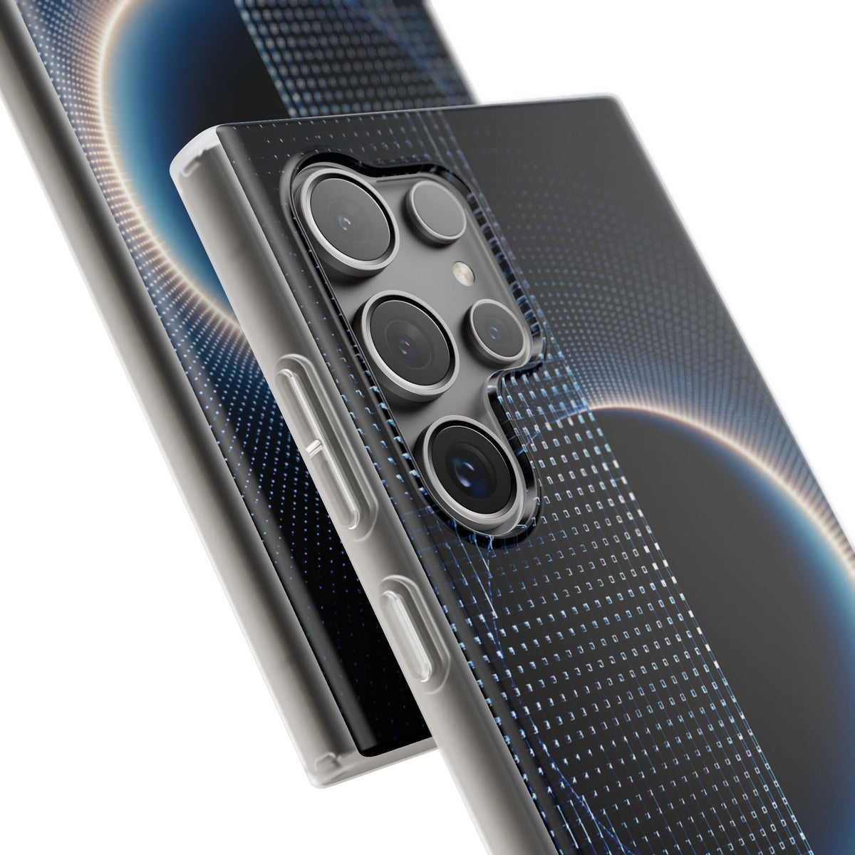 Luminous Meridian · Lite Phone Case for Samsung · Black