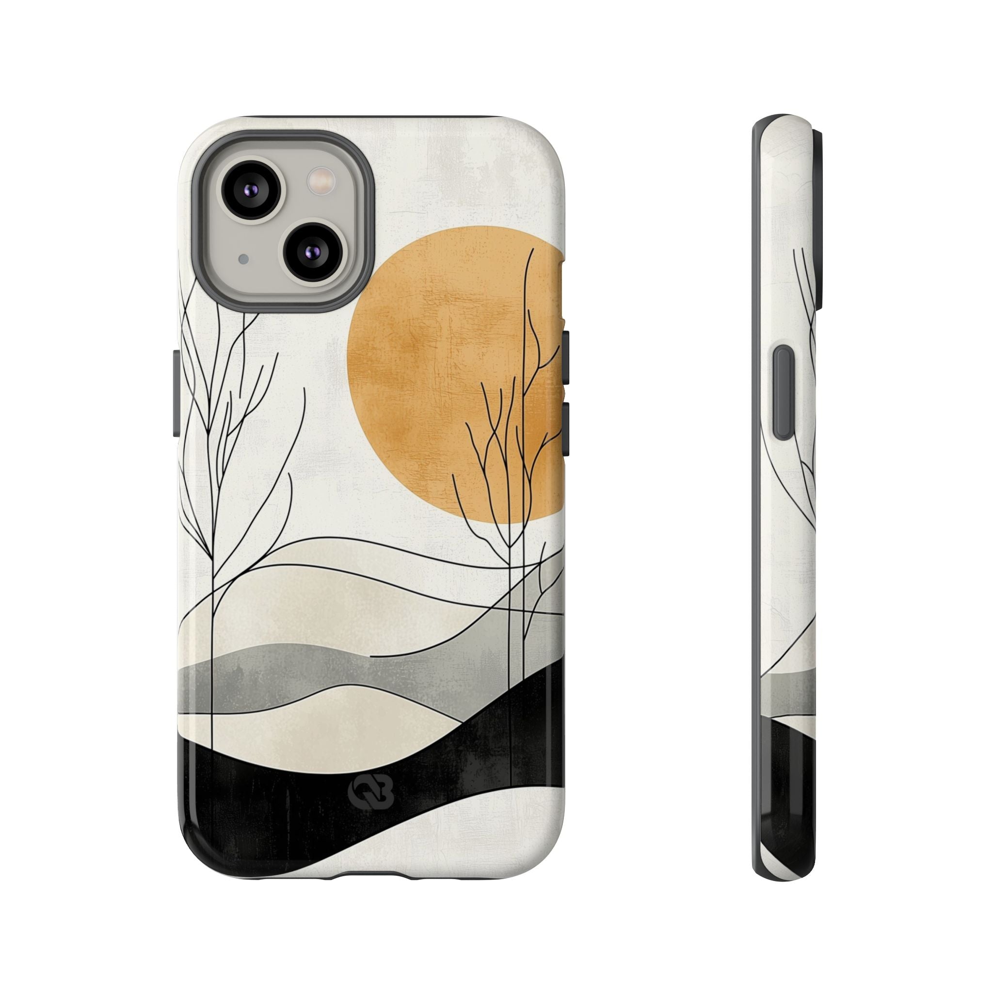 Burnt Horizon Lines · Custodia Tough per iPhone