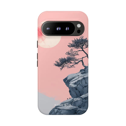 Crimson Moon Tree Google Pixel 9 Pro Case - Tough
