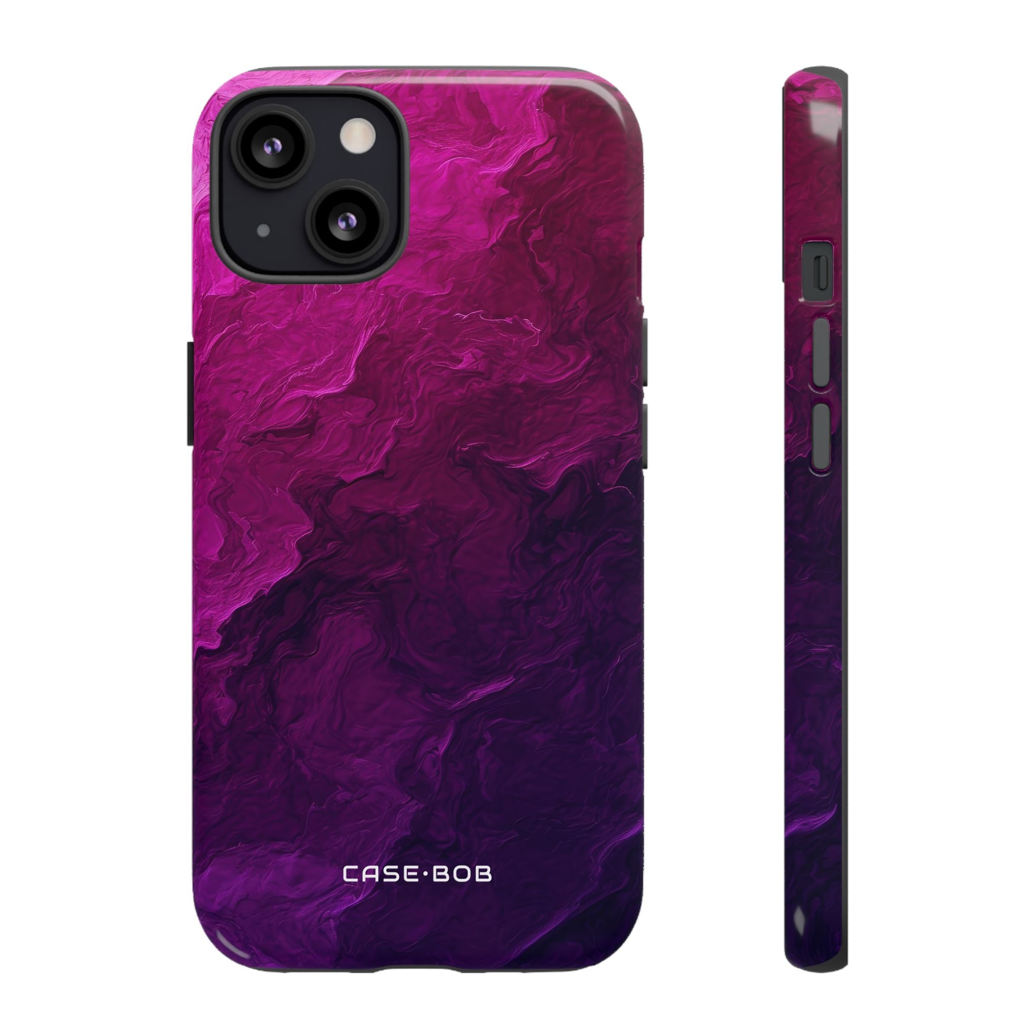Violet Swirl iPhone 13 Case - Tough