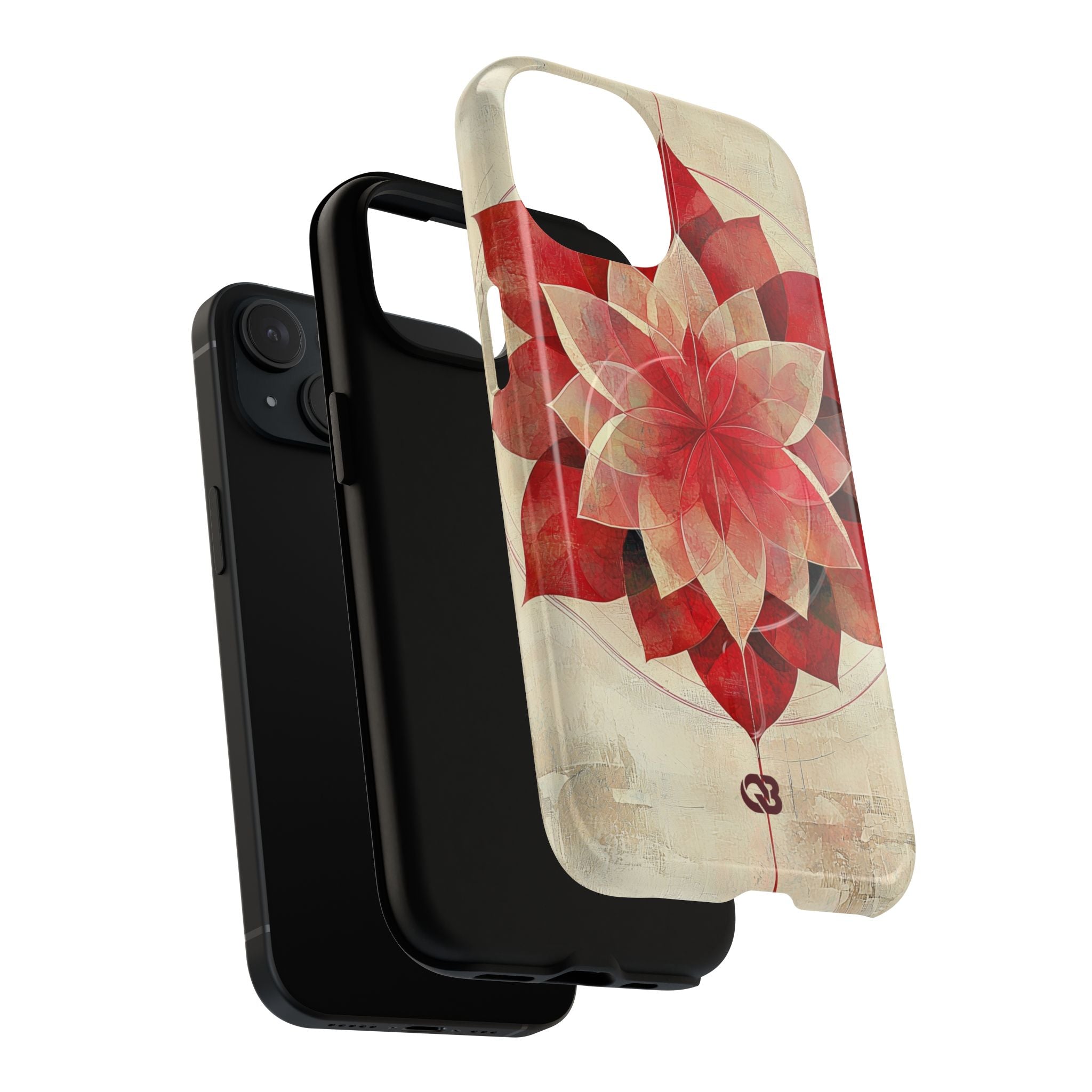 Crimson Petal Peak · Tough+ Phone Case for iPhone · Magsafe