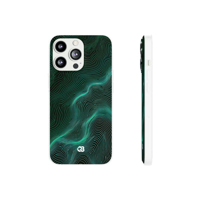 Emerald Topo Ridge · Lite Phone Case for iPhone ·  Green
