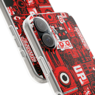 Neo Mecha Collage · Lite Phone Case for iPhone ·  Red