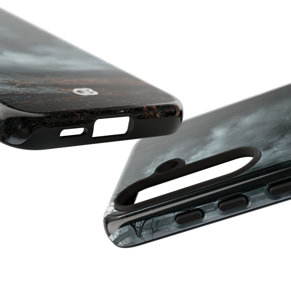 Shadowed Pine Mist · Tough Phone Case for Samsung · Black