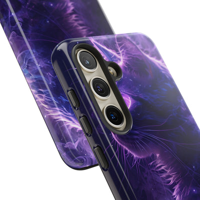 Purple Void Feline · Tough Custodia per Samsung