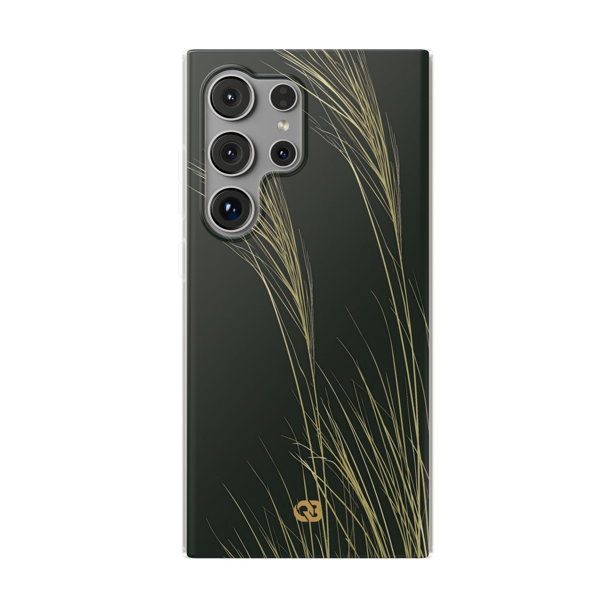 Green Lite Phone Case for Samsung - Midnight Gilded Grass