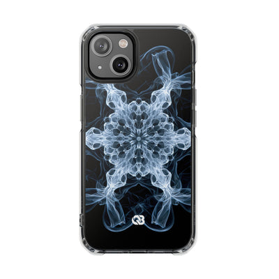Blue Impact MagSafe Phone Case for iPhone - Glacial Smoke Crown
