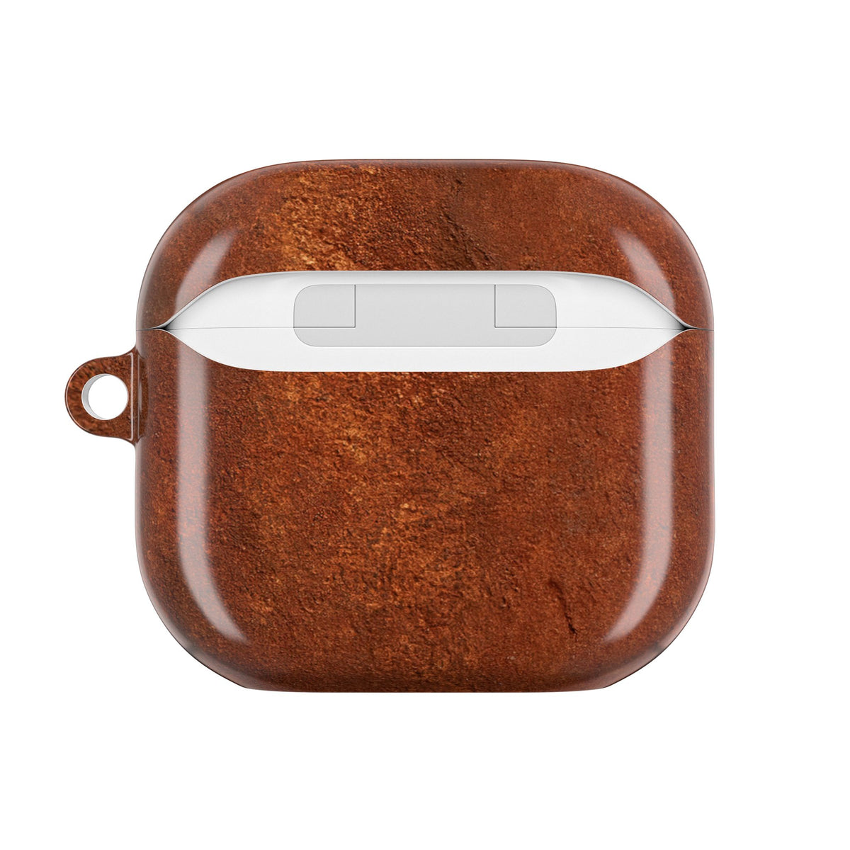 Oxidized Corten · Hard Case for AirPods & AirPods Pro · Brown