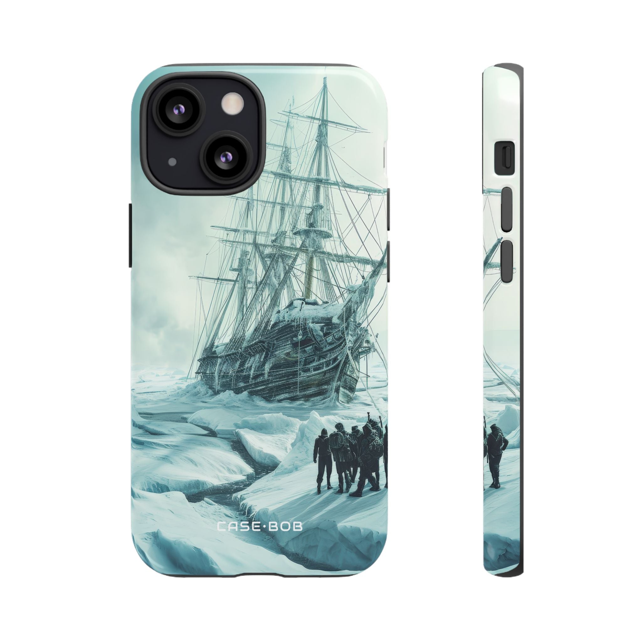 Icebound Ship iPhone 13 Mini - Tough suojakotelo