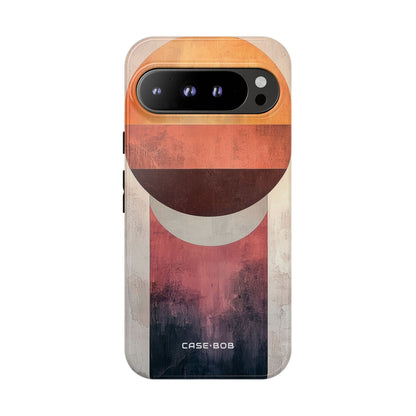 Sunset Orb Google Pixel 9 Pro XL Case - Tough