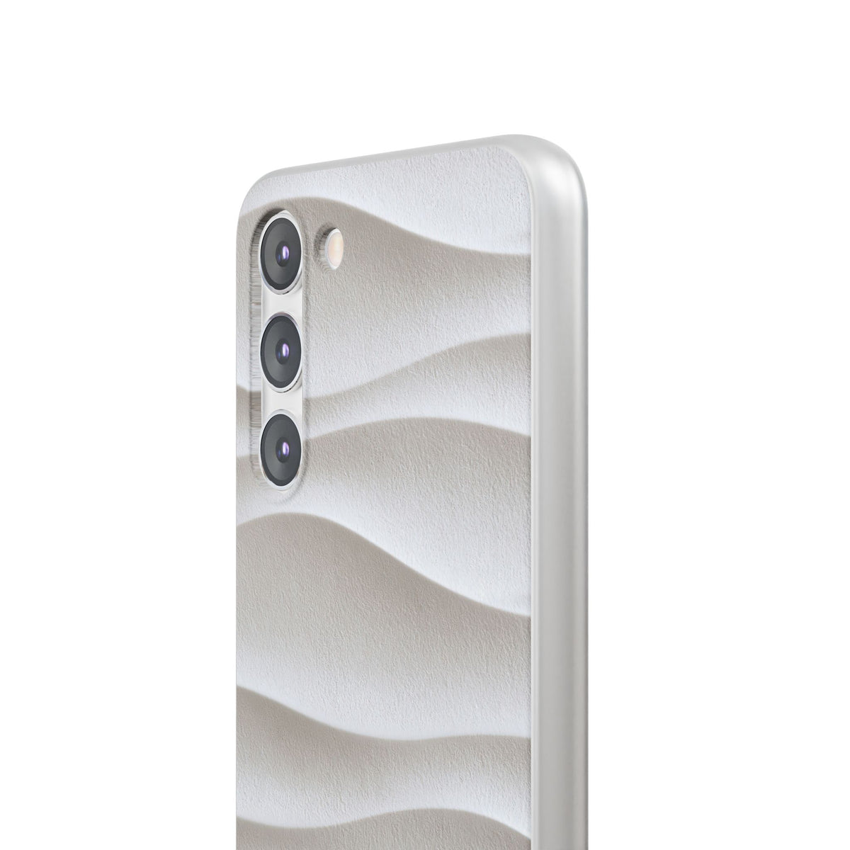 Sculpted Dune Relief · Lite Phone Case for Samsung · White