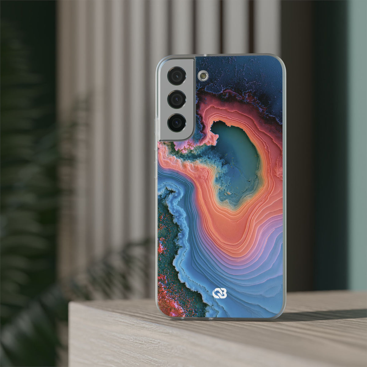 Luminous Resonance · Lite Phone Case for Samsung · Blue