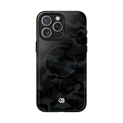 Blackout Urban Camo · Tough 2.0 Magnetic Phone Case for iPhone · Black