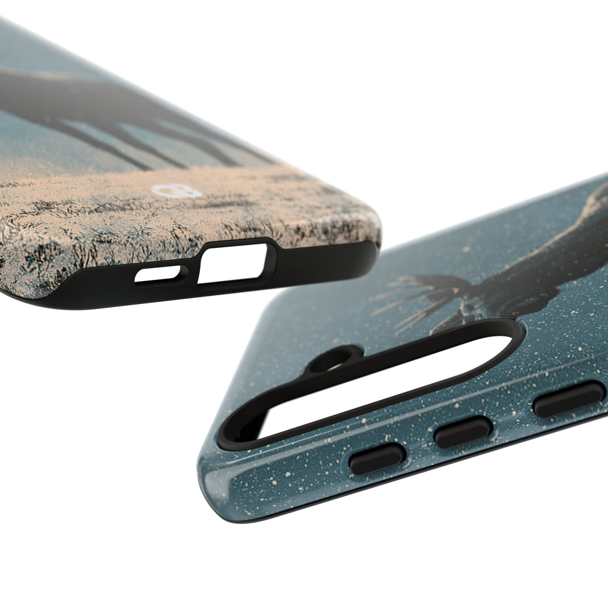 Nordic Boreal Moose · Tough Phone Case for Samsung · Blue