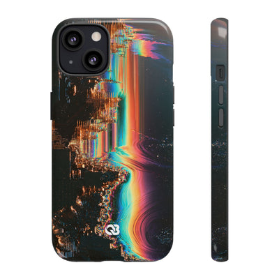 Prismatic Circuit · Tough Phone Case for iPhone · Black