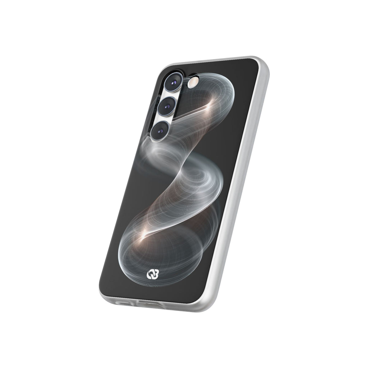 Luminous Vortex · Lite Phone Case for Samsung · Black