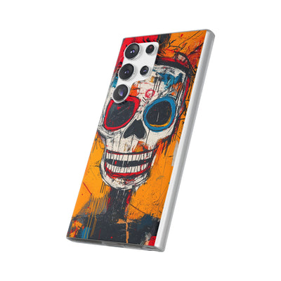 Vivid Graffiti Skull · Soft Coque de téléphone pour Samsung