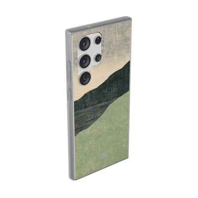 Green Lite Phone Case for Samsung - Moss Ridge Grain