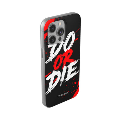 Do Or Die Splatter iPhone 14 Pro Max -pehmeä suojakotelo
