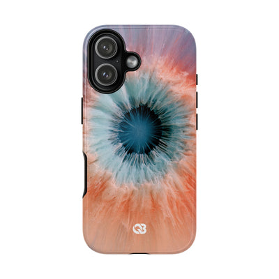 Radiant Aura Core · Tough Phone Case for iPhone · Orange