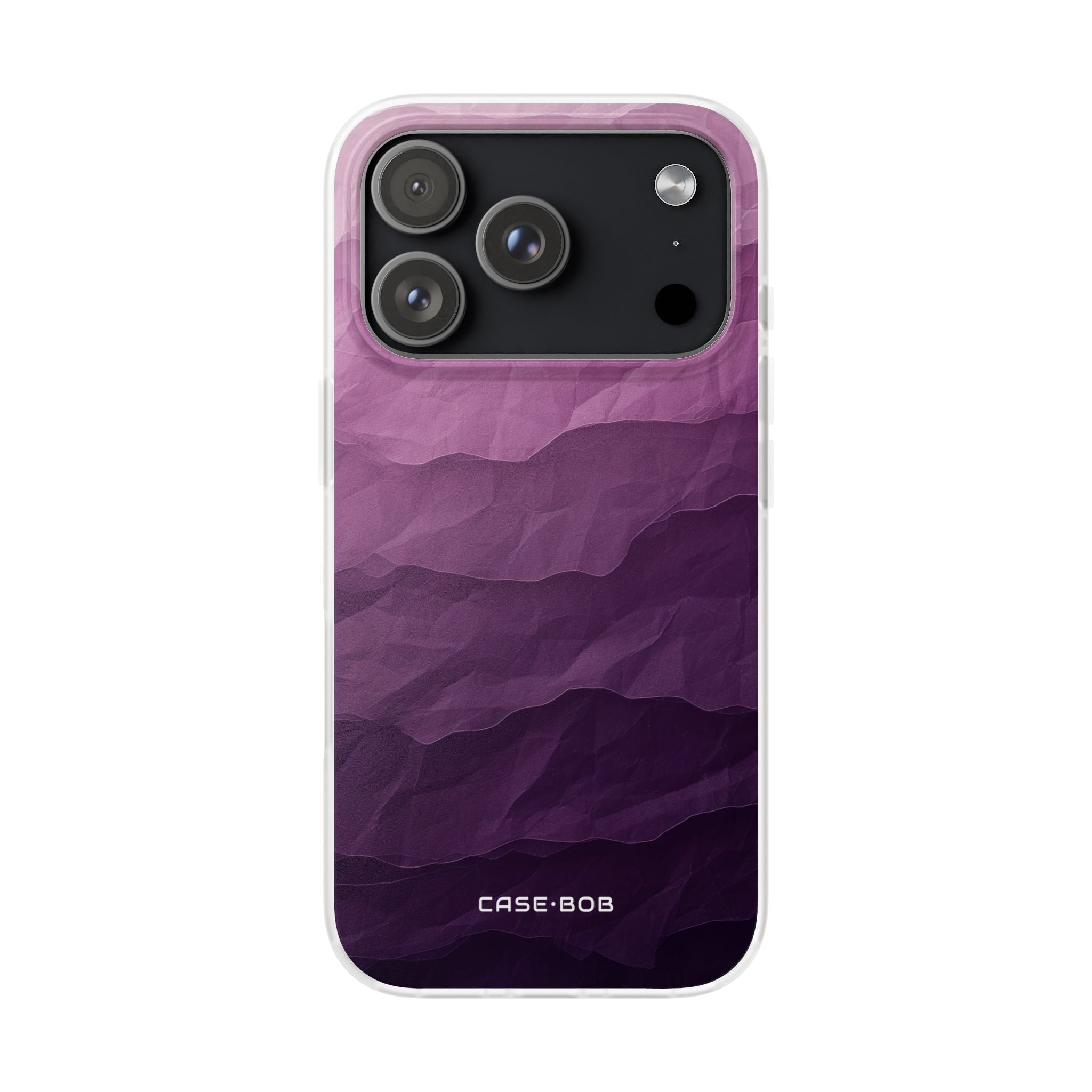 Purple Wave Layers iPhone 17 Pro Case - Soft - CASE•BOB