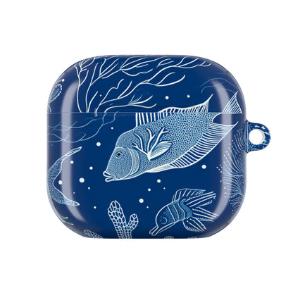 Blue Scale Reef - AirPods Case