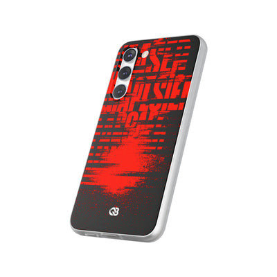 Crimson Redaction · Lite Phone Case for Samsung · Black