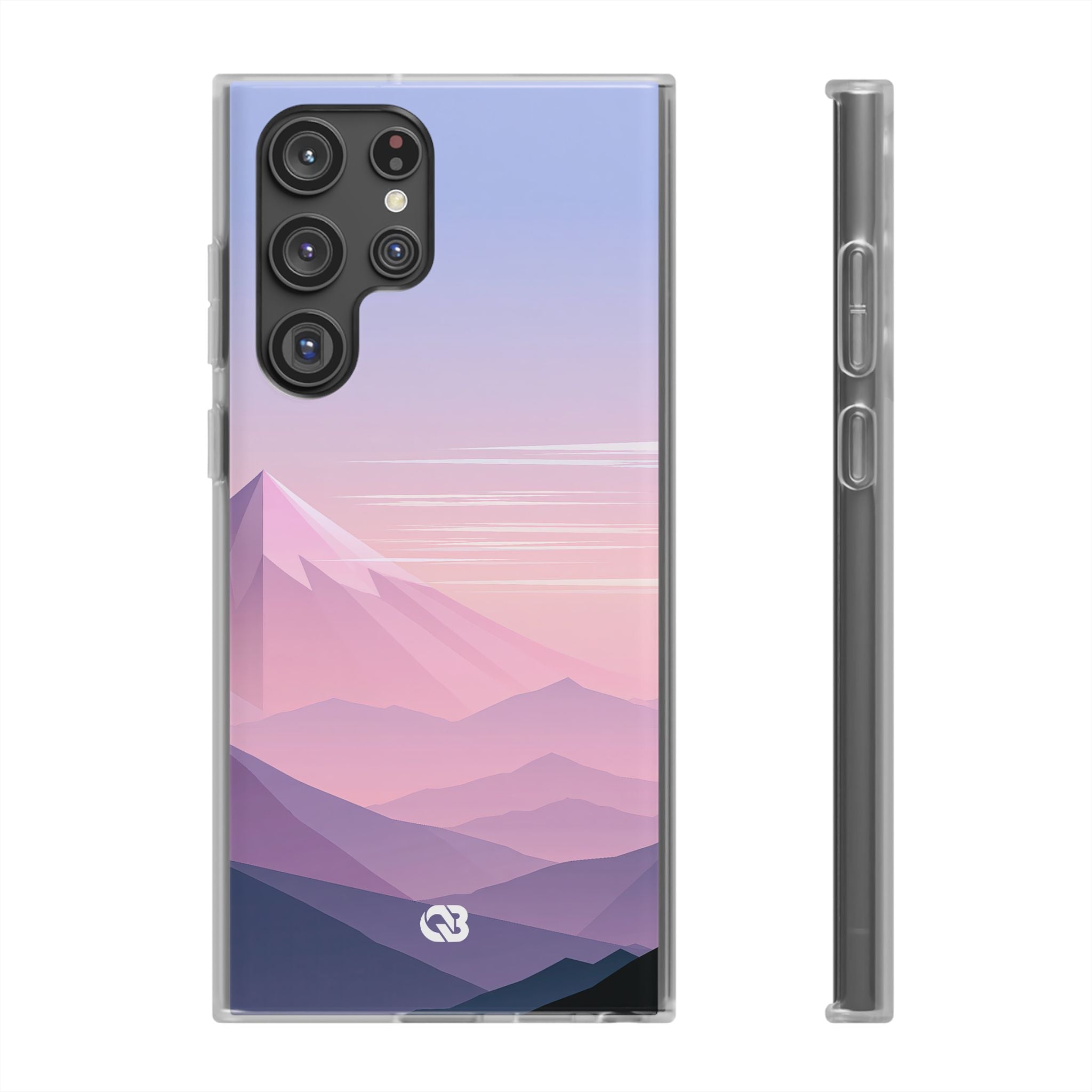 Purple Lite Phone Case for Samsung - Lavender Alpine Dawn