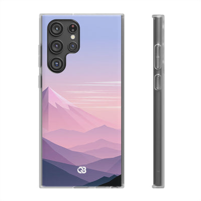 Purple Lite Phone Case for Samsung - Lavender Alpine Dawn