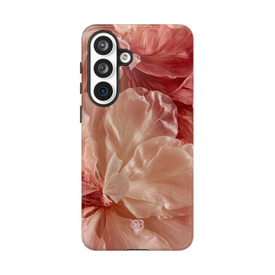 Blush Silk Bloom · Tough Phone Case for Samsung · Pink
