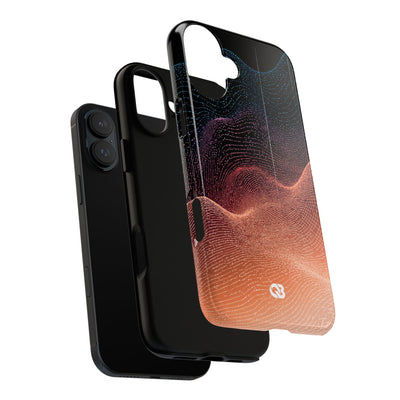 Spectral Elevation · Tough Phone Case for iPhone · Orange