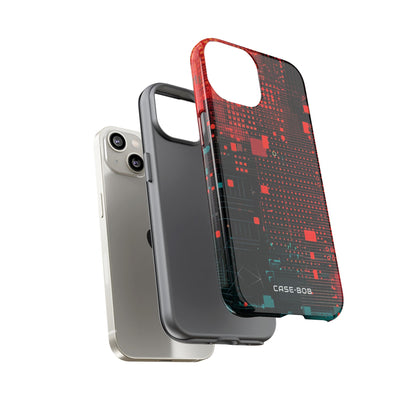 Grid Fusion iPhone 14 Case - Tough