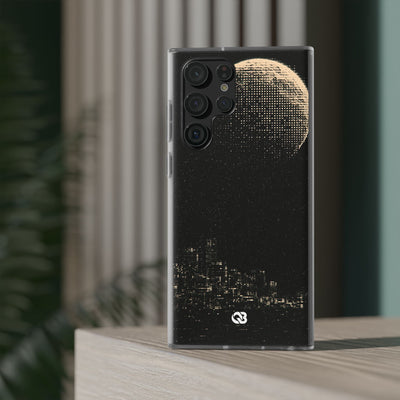 Lunar Metropolis Nocturne · Lite Phone Case for Samsung · Black