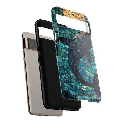 Stained Moon Whale · Tough Custodia per Google Pixel