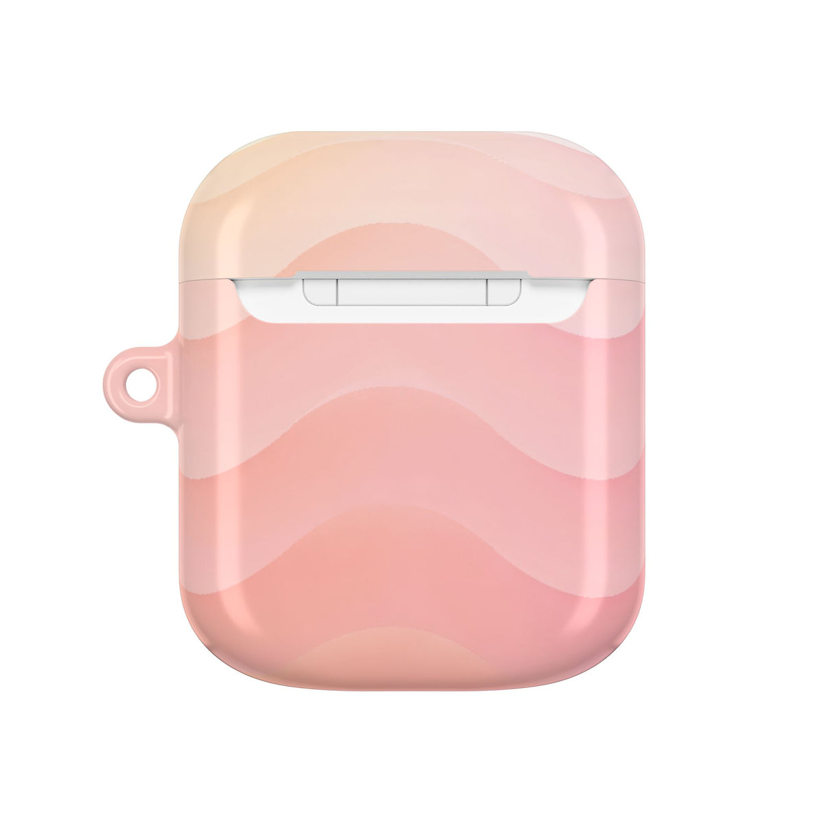 Blush Horizon Waves · Hard Case for AirPods & AirPods Pro · Pink