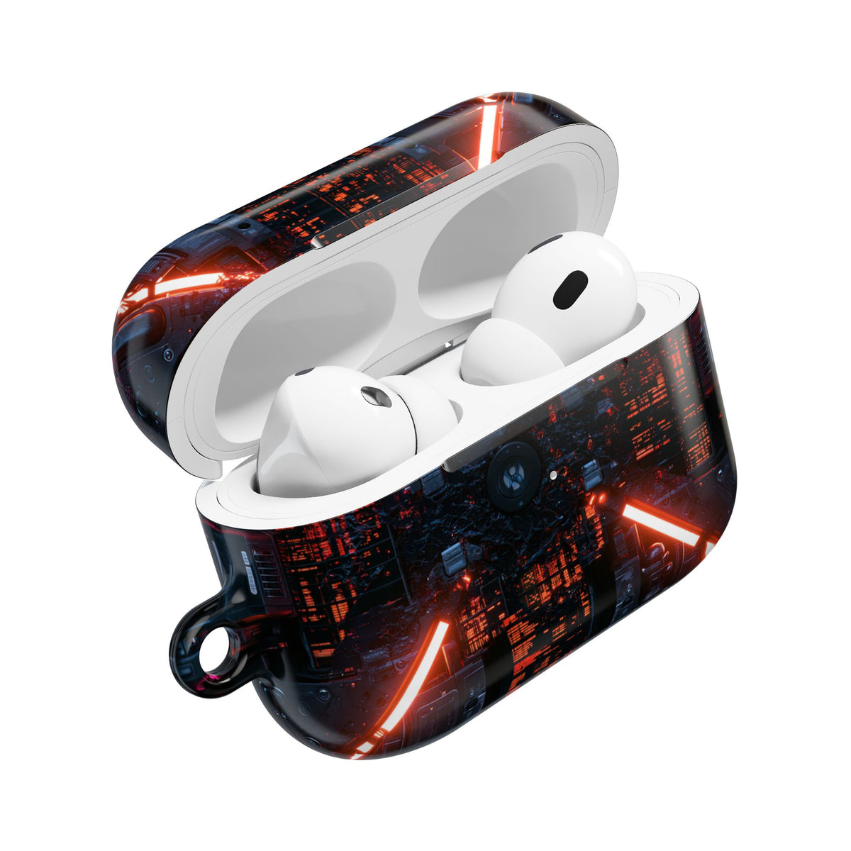 Cybernetic Reactor Core · Hard Case for AirPods & AirPods Pro · Black